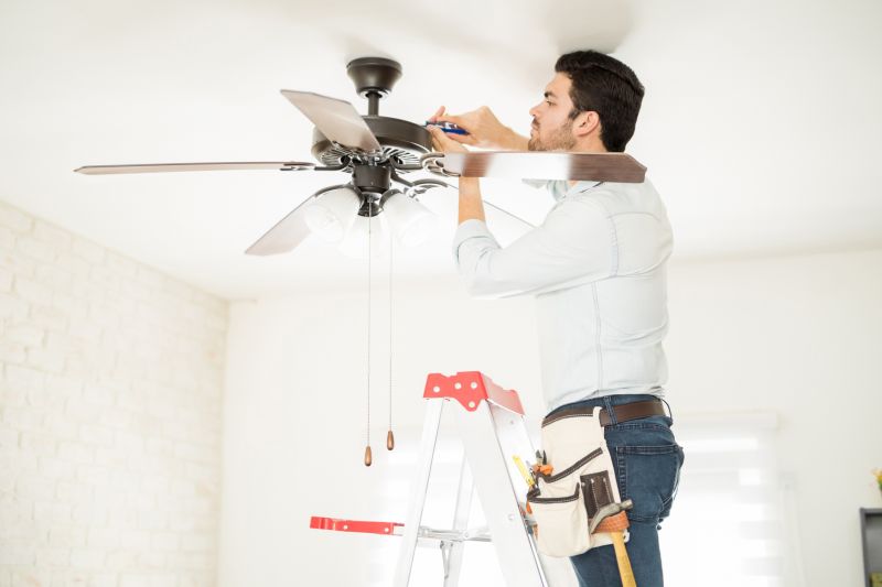 Hanging Fan Installation in Wilmington, NC