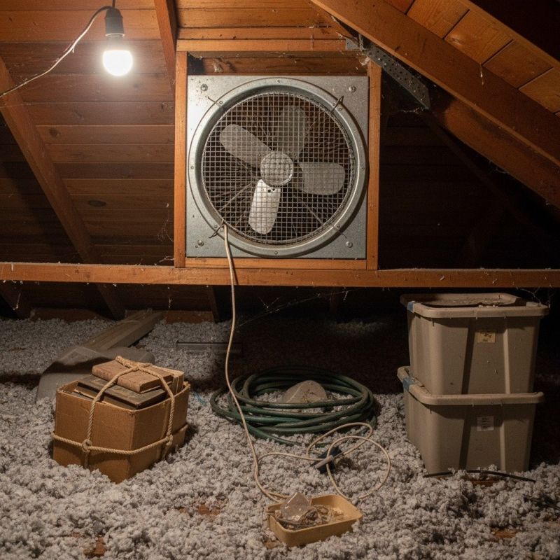 Attic Fan Installation