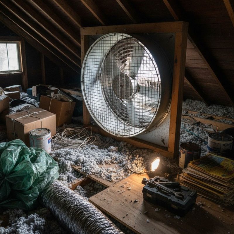 Attic Fan Repair in Orem, UT
