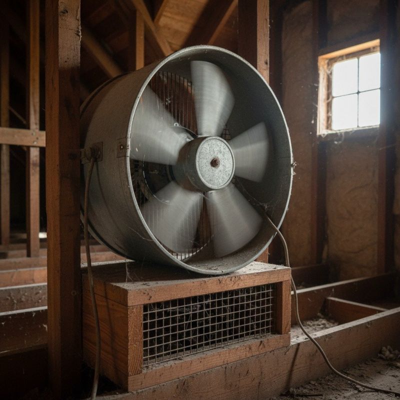 Solar Fan Installation in Prescott Valley, AZ
